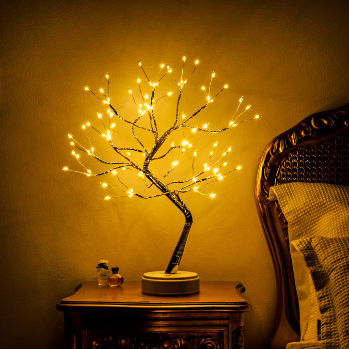 Spirit Tree | Lampe d'ambiance LED en forme d'arbre bonsaï | 50 cm