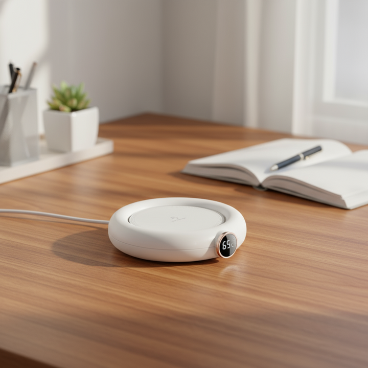 MugWarmer™ Chauffe-tasse – Café Toujours Chaud avec 3 Réglages de Température