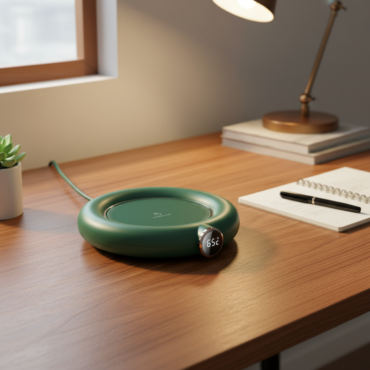 MugWarmer™ Chauffe-tasse – Café Toujours Chaud avec 3 Réglages de Température