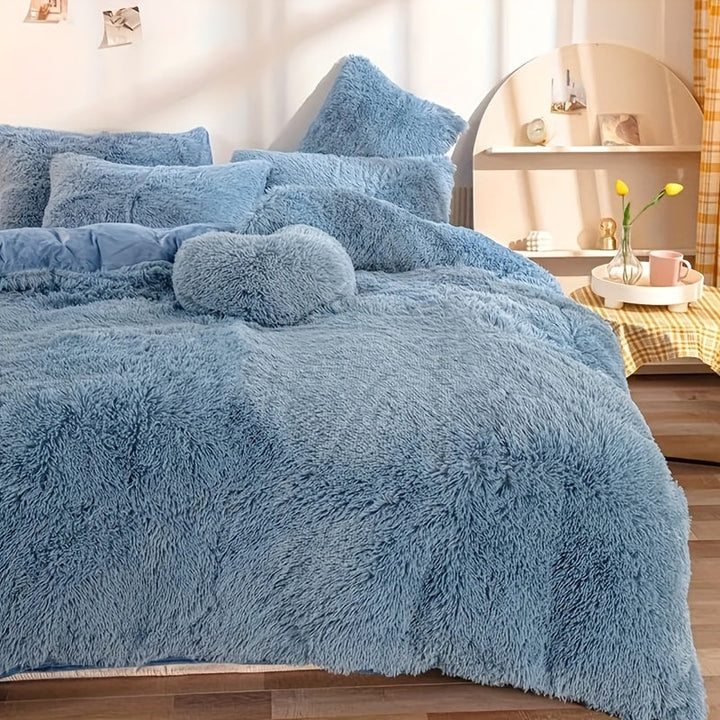 Ensemble de couette en peluche | Chaleur et confort ultimes pour l'automne et l'hiver