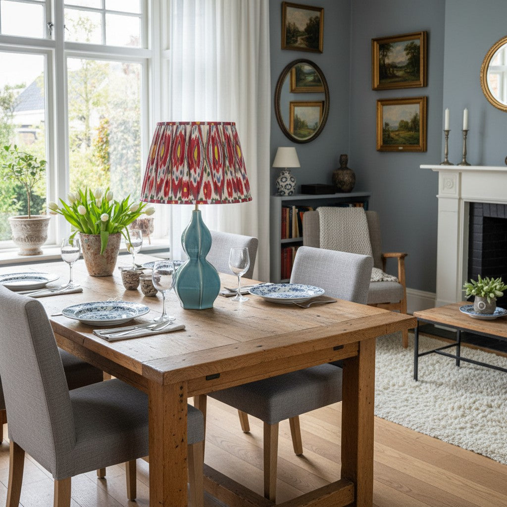 Celadon™ | Lampe de table élégante Kalebas