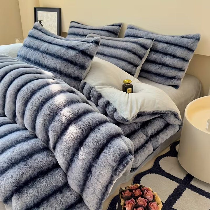 WinterLuxe™ Ensemble de literie en velours de lait 4 pièces | 200cm * 230cm