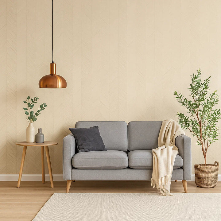 Grattugiare Crème | Papier peint PVC auto-adhésif beige