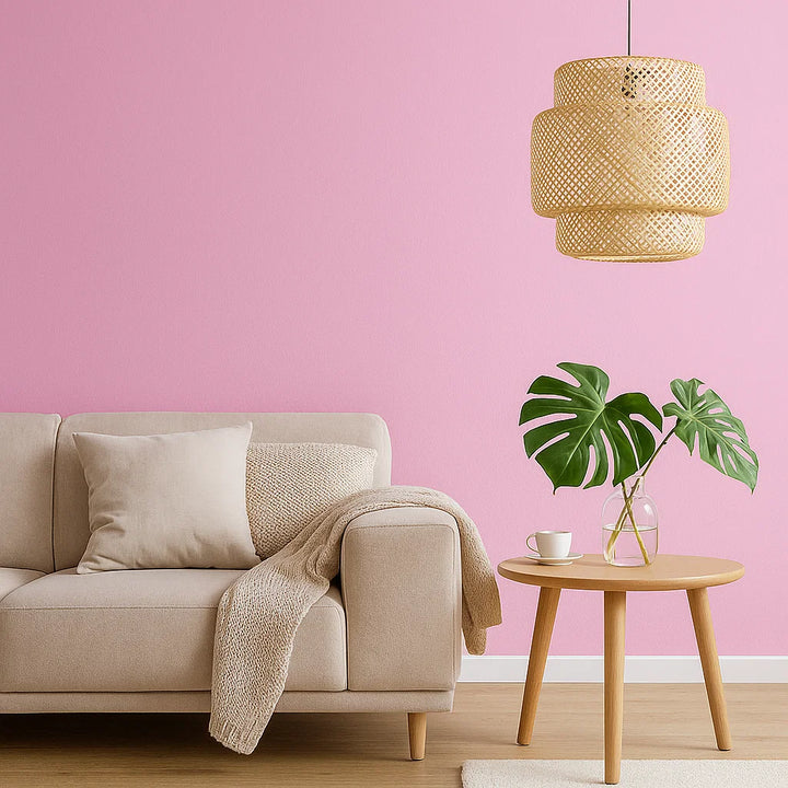 Solide Rose Intense | Papier Peint PVC Autocollant Rose