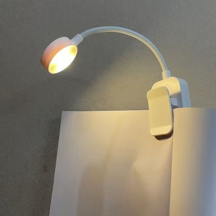 FlexiRead™ Lampe de lecture à clipser – LED dimmable avec 3 couleurs pour la lecture