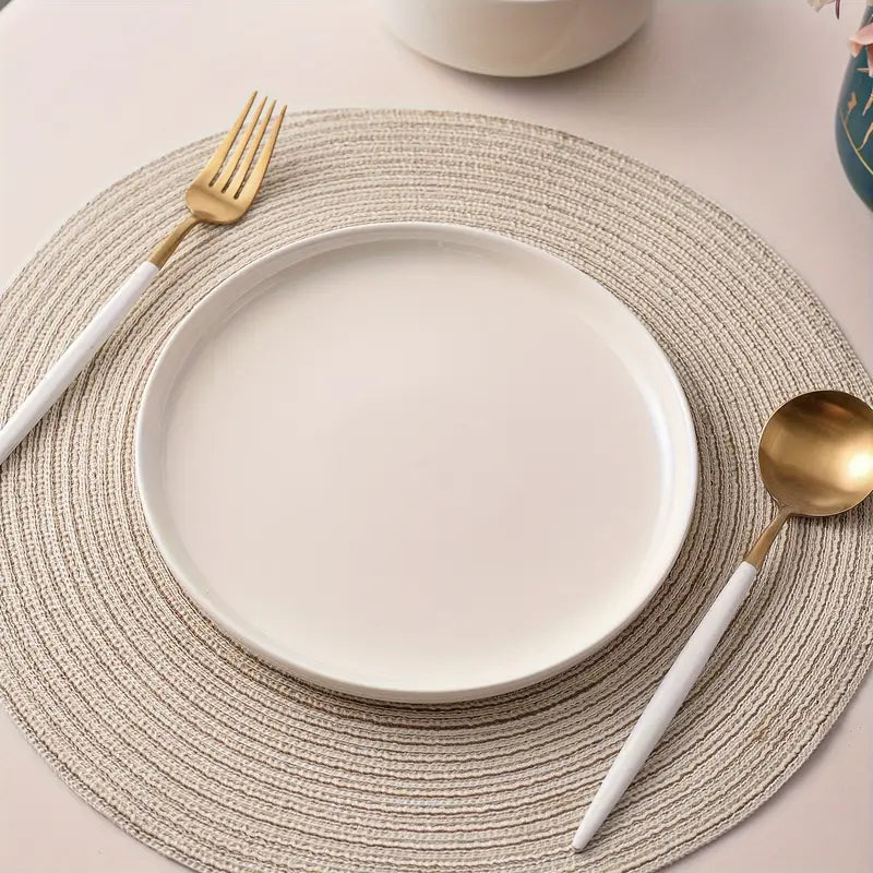 12-Piece Dinner Set | White Porcelain Dinnerware Set for 4 People | Plates and Dishes
