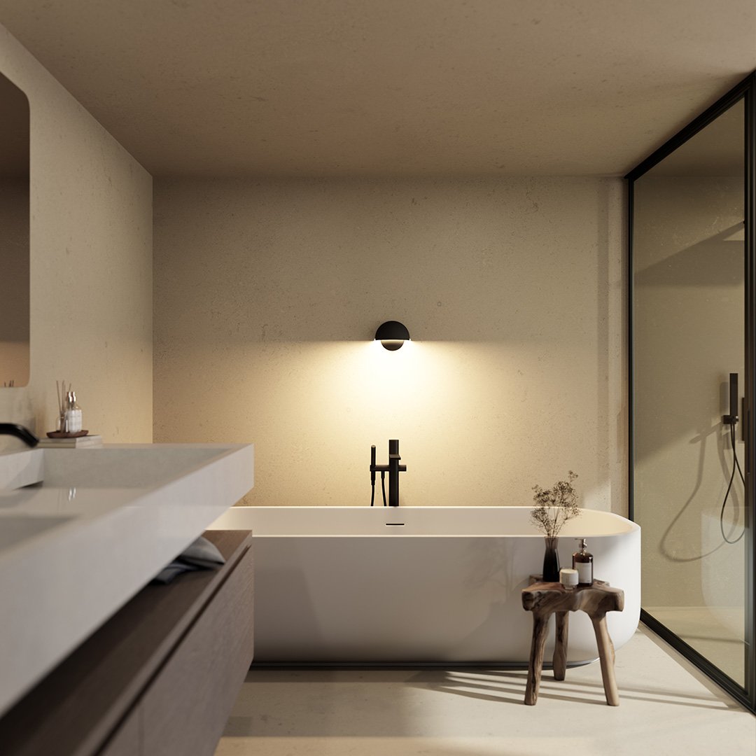 Orion™ Applique LED | Sans Fil ou Avec Câble | Lumière Chaude et Ambiante pour Intérieur & Extérieur