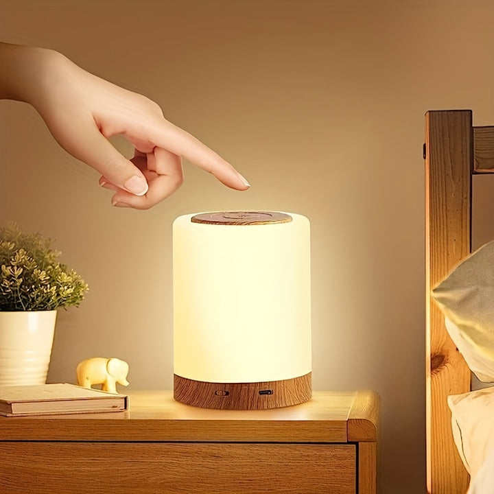 GlowLamp | Lampe de chevet LED réglable avec charge USB