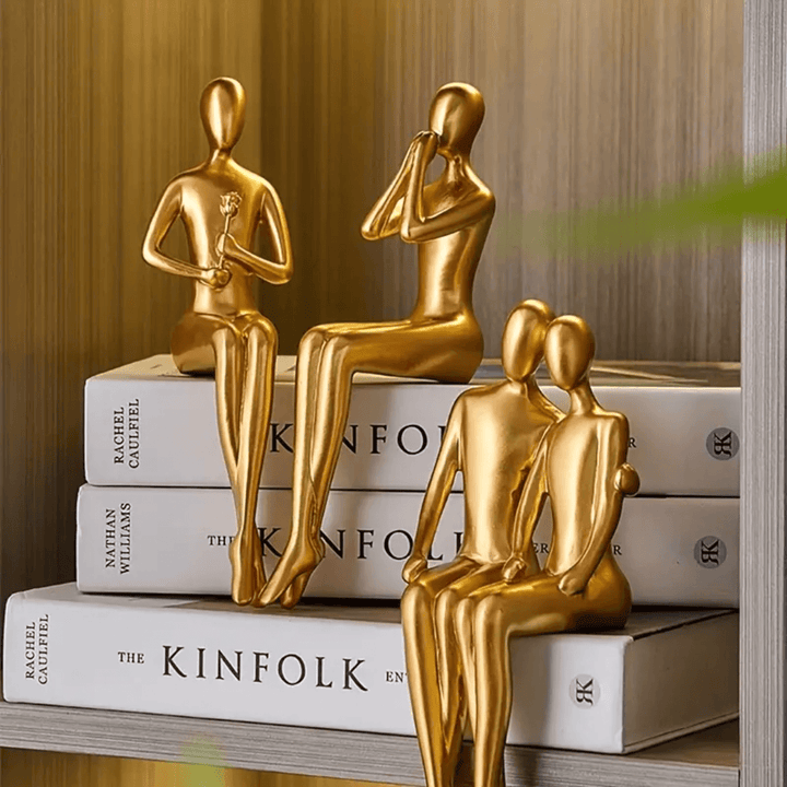 Sculpture en Résine de Luxe | Décor Artisanal Fait Main