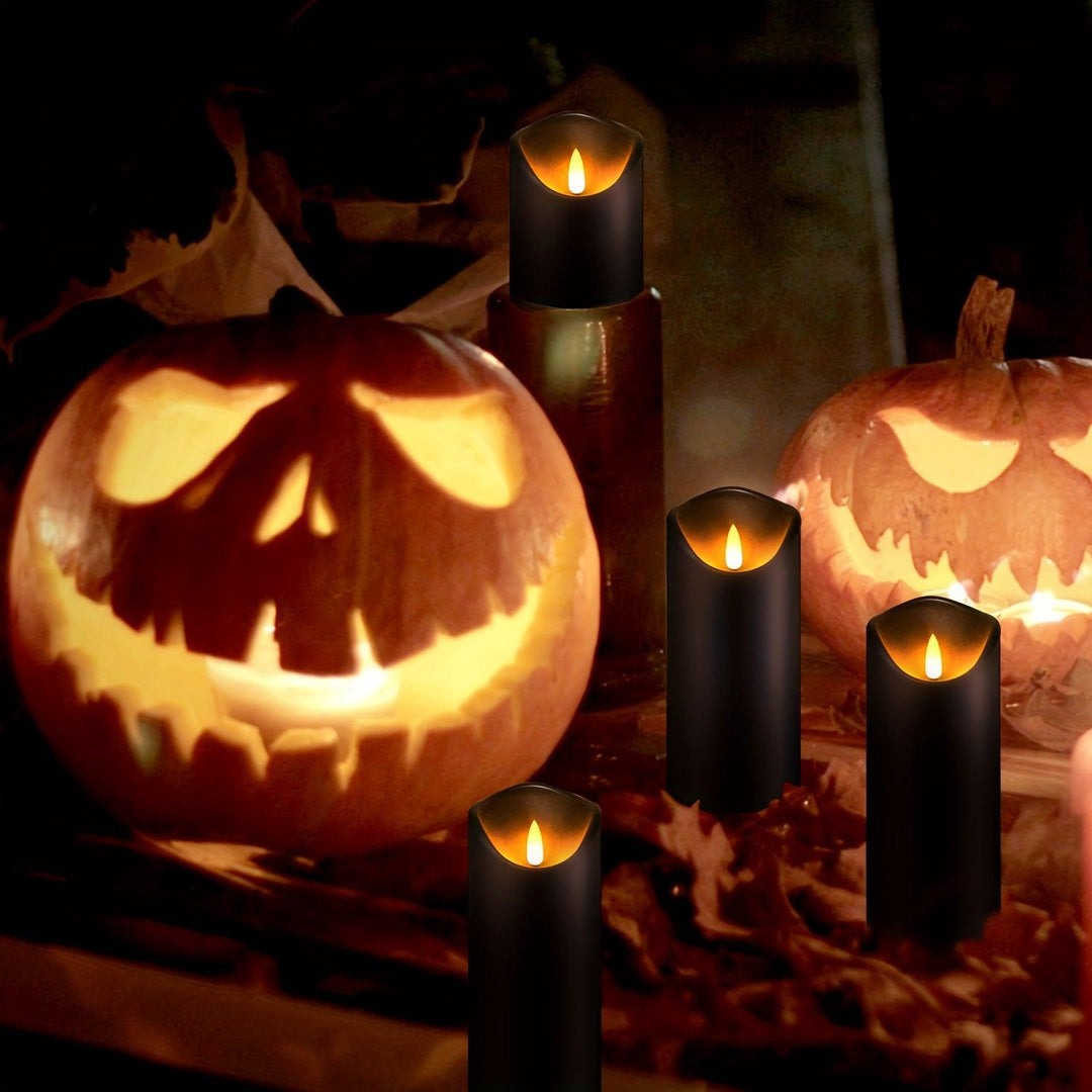 Ensemble de bougies LED sans flamme | Éclairage d'ambiance sûr pour les fêtes et la décoration