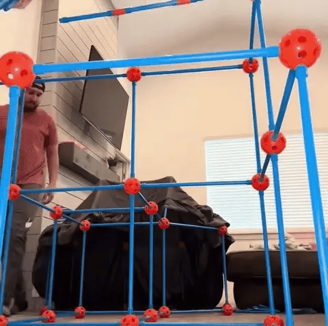 NEXO-Build™ | Ensemble de construction à billes et tiges | Plaisir créatif de construction pour jeunes et moins jeunes