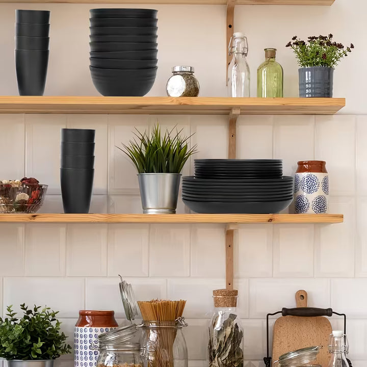 DinePro™ | Service de table extérieur incassable (16 pièces)