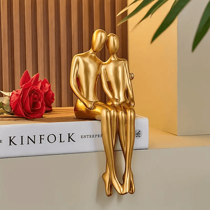 Sculpture en Résine de Luxe | Décor Artisanal Fait Main