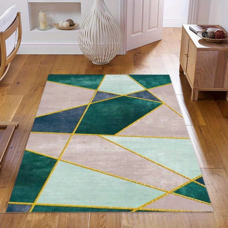 Tapis épais antidérapant | Lavable et adapté pour salon et chambre à coucher