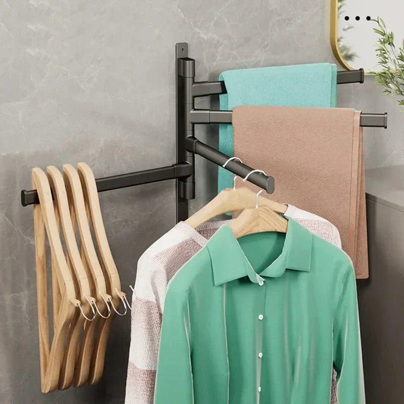 Porte-serviettes flexible | Design pliable et gain de place pour salle de bain ou cuisine