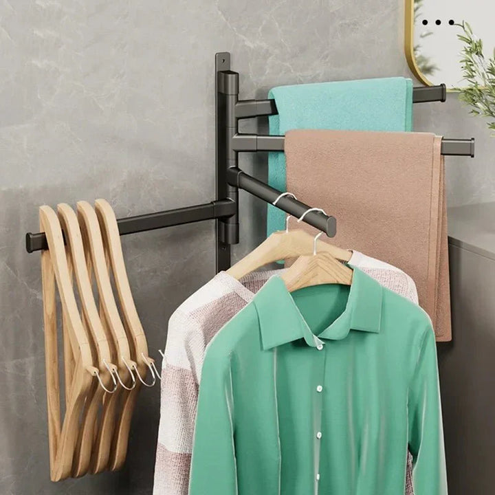 Porte-serviettes flexible | Design pliable et gain de place pour salle de bain ou cuisine