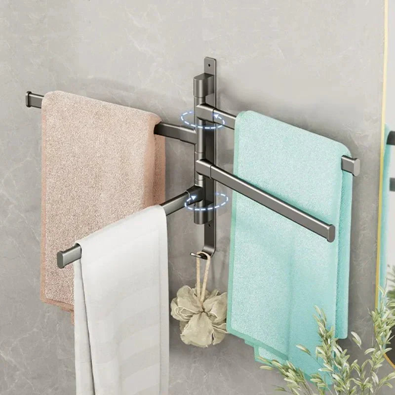 Porte-serviettes flexible | Design pliable et gain de place pour salle de bain ou cuisine