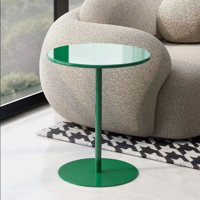 NovaLuxe | Table d'appoint ronde 40 x 40 x 50 cm – Design de luxe en plusieurs couleurs