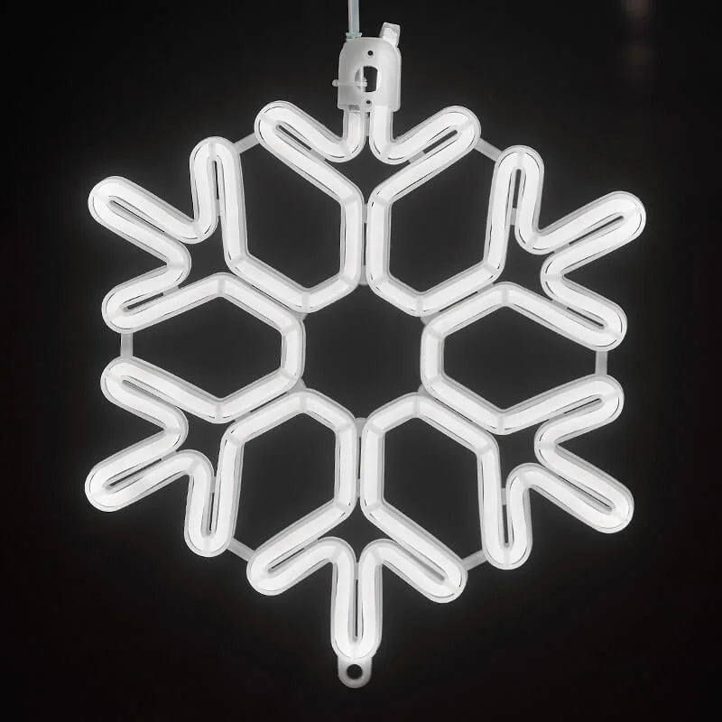 Éclairage extérieur LED flocon de neige | Étanche IP65