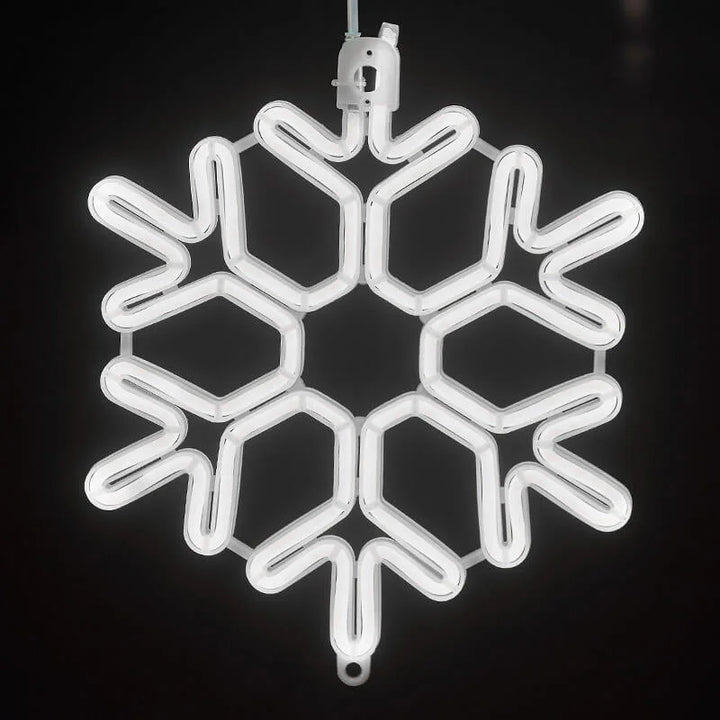 Éclairage extérieur LED flocon de neige | Étanche IP65