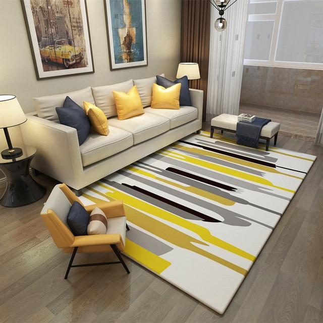 Calisto | Tapis en acrylique coloré fait main – Pièce moderne captivante avec chaleur et style