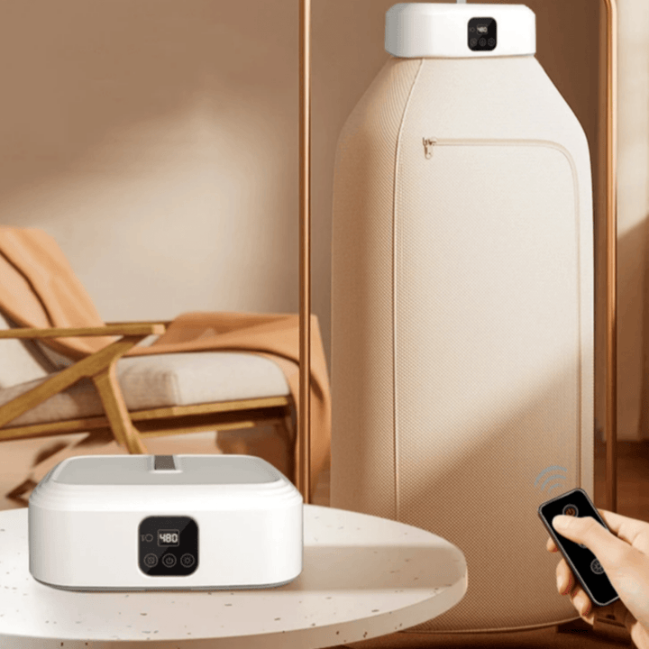 AnywhereDryer | Draagbare Elektrische Kledingdroger met Afstandsbediening