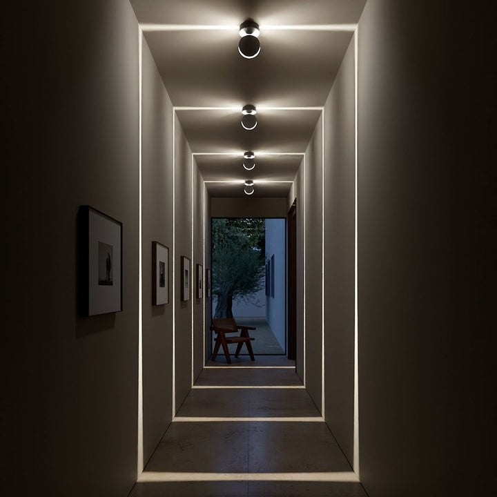 SPECTRA™ Applique LED | Lumière pivotante à 360° | Minimaliste Mat Blanc | Spectaculaire Jeu de Lumière