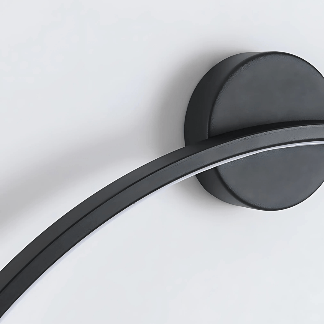 Applique murale Stellar | Applique murale moderne dimmable au design noir épuré