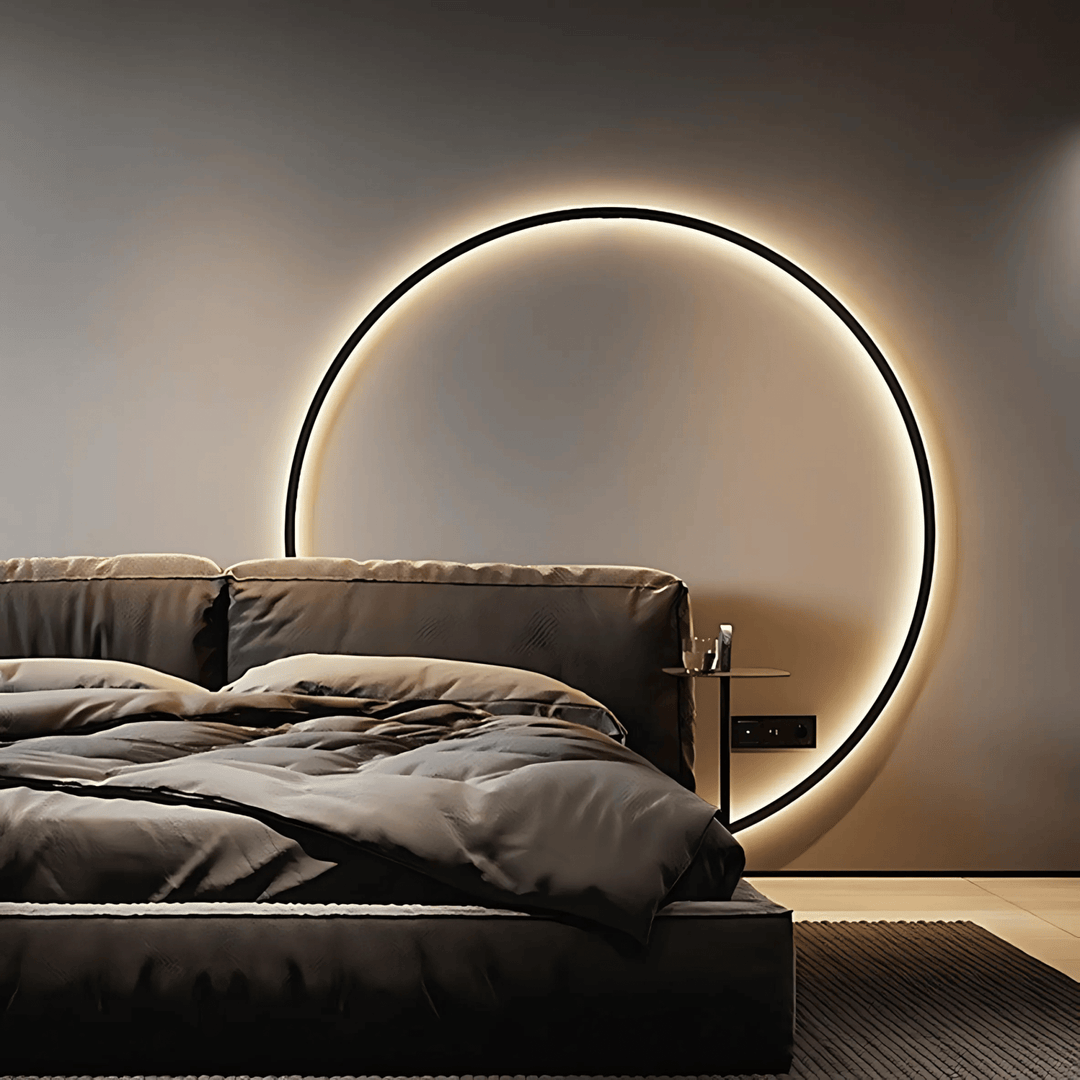 Applique murale Stellar | Applique murale moderne dimmable au design noir épuré
