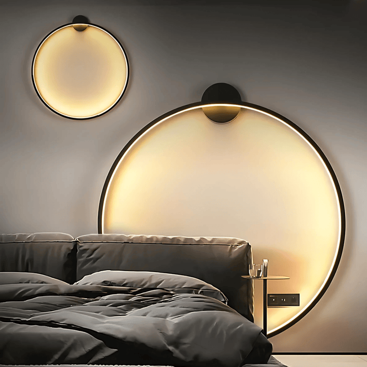 Applique murale Stellar | Applique murale moderne dimmable au design noir épuré