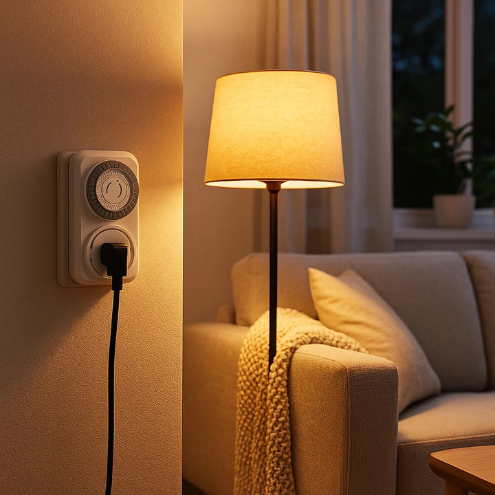 Minuterie Mécanique | Minuteur de Prise 24 Heures | Norme Européenne