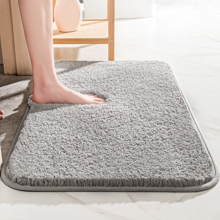 CloudLuxe Tapis de Salle de Bain Super Épais | Douceur Ultime | Antidérapant